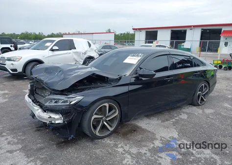 2020 Honda Accord Sport из США, поврежденный, VIN 1HGCV1F34LA028499